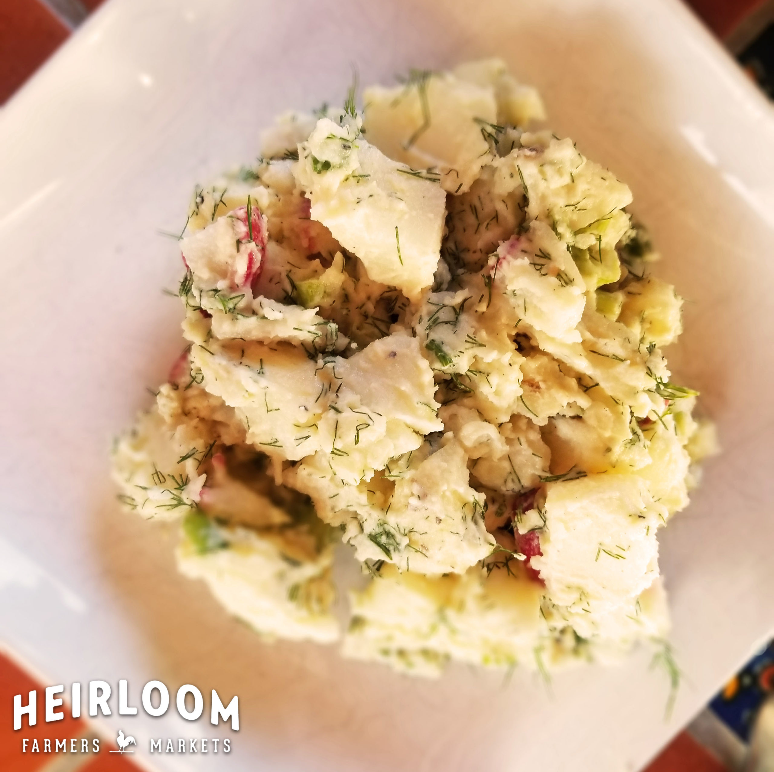 Dilly Potato Salad / Heirloom Farmers Markets