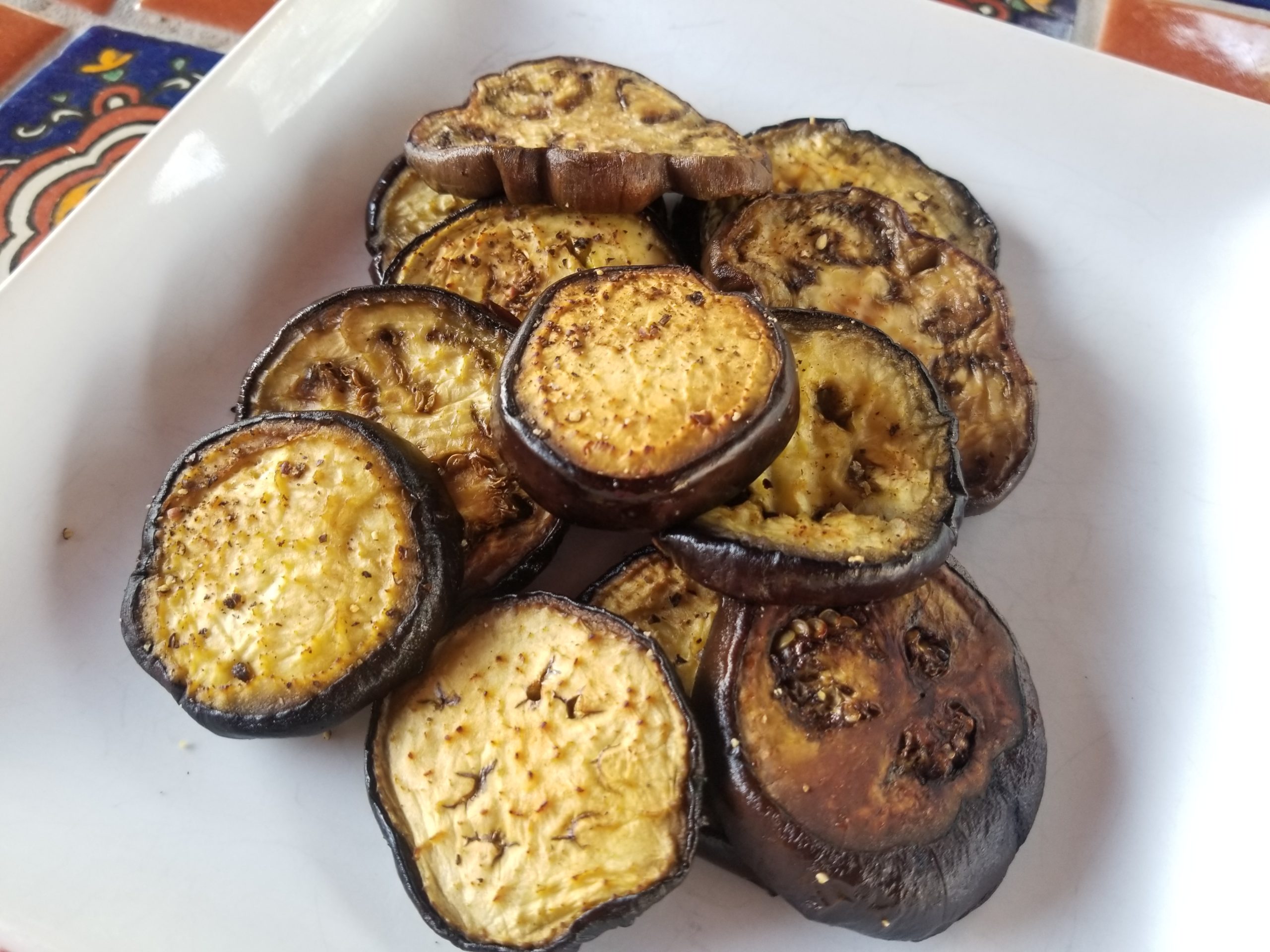 Roasted Eggplant / Heirloom Farmers Markets