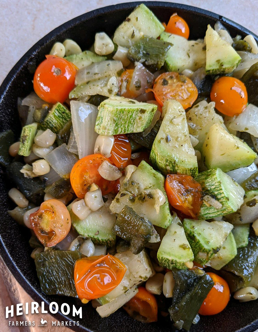 Calabacitas / Heirloom Farmers Markets