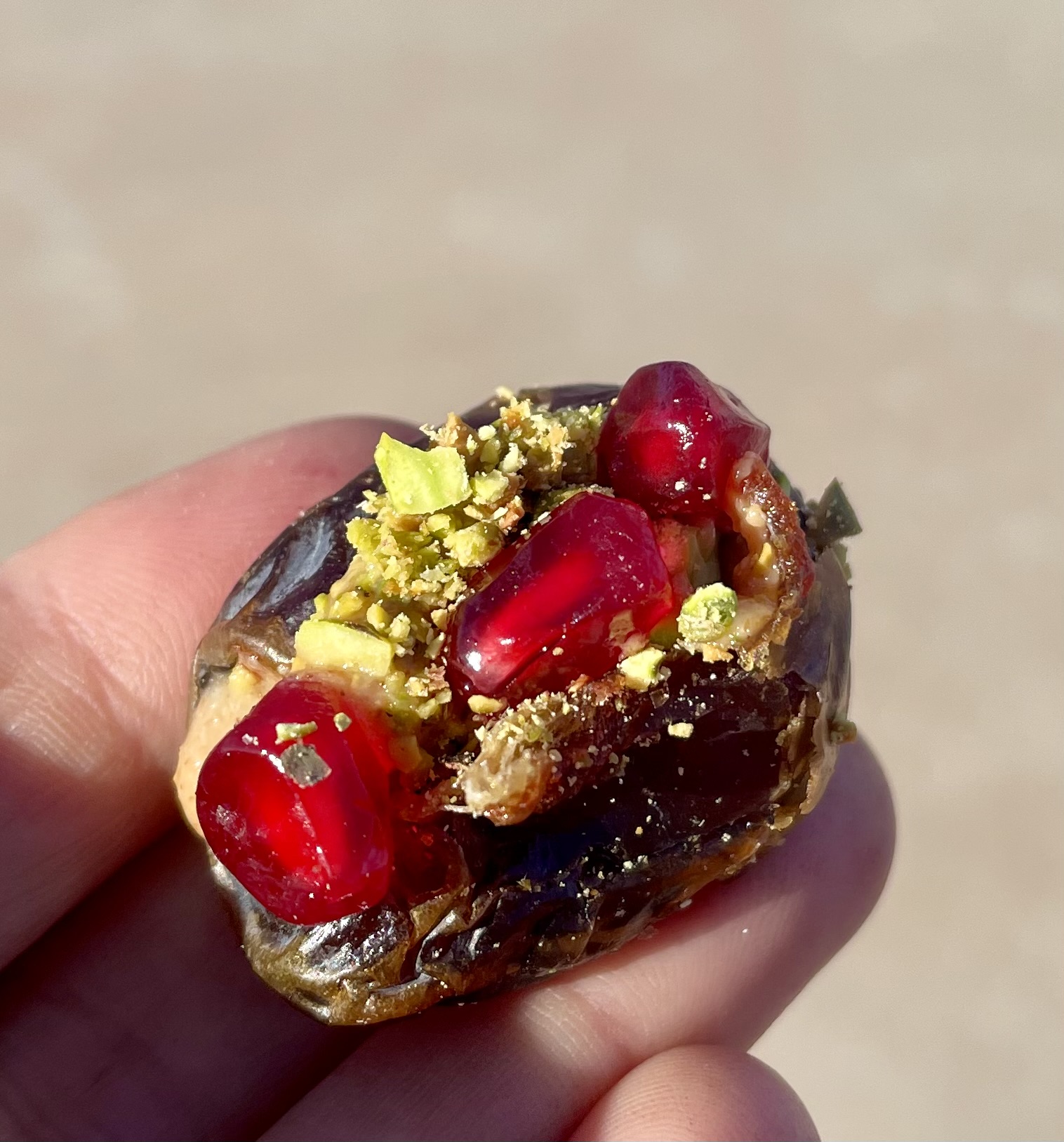 Stuffed Dates / Heirloom Farmers Markets