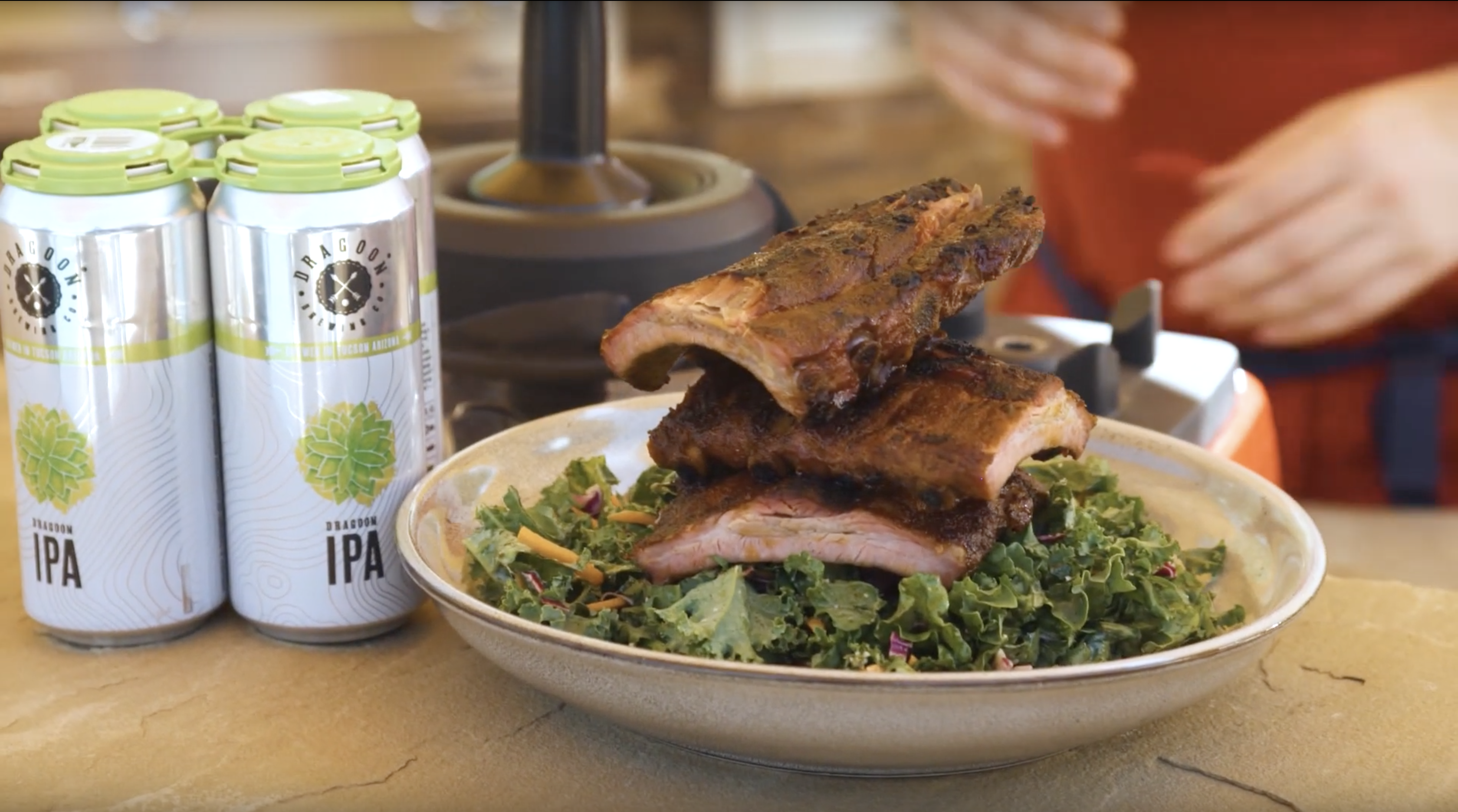 Dragoon IPA Glazed Pork Ribs / Heirloom Farmers Markets