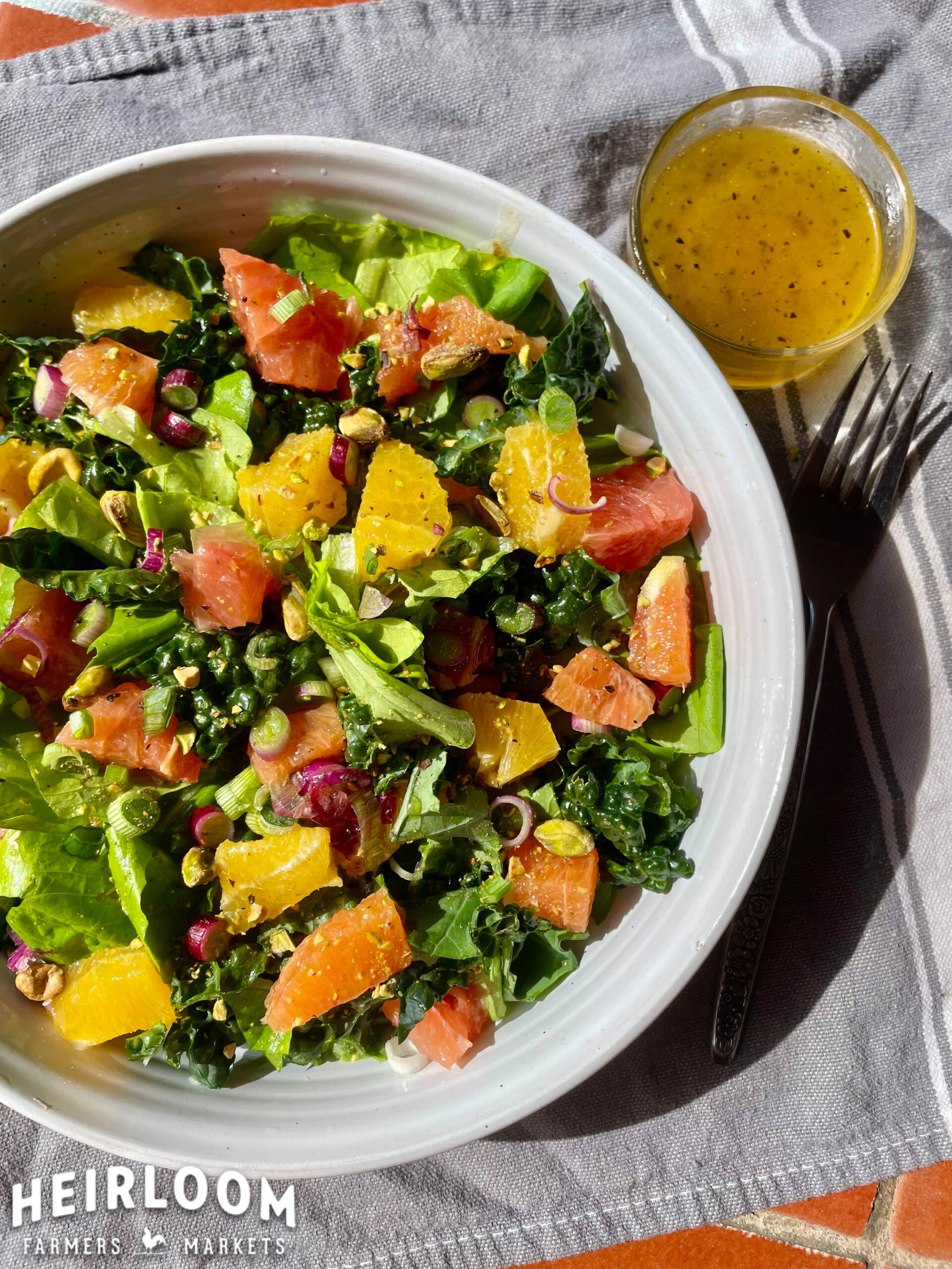 Sunshine Citrus Salad / Heirloom Farmers Markets