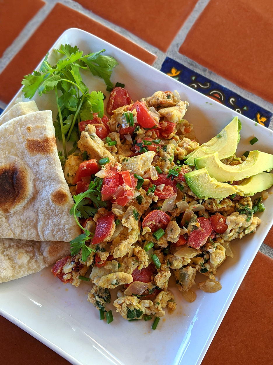 Southwestern Scramble / Heirloom Farmers Markets